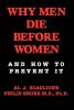 Why Men Die Before Women and How to Prevent It