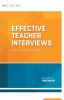 Effective Teacher Interviews: How do I hire good teachers?