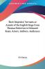 Their Majesties' Servants or Annals of the English Stage from Thomas Betterton to Edmund Kean; Actors Authors Audiences