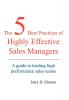 The 5 Best Practices of Highly Effective Sales Managers