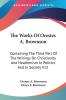 The Works Of Orestes A. Brownson: Containing The Third Part Of The Writings On Christianity And Heathenism In Politics And In Society V12