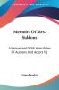 Memoirs of Mrs. Siddons: Interspersed With Anecdotes of Authors and Actors: Interspersed With Anecdotes Of Authors And Actors V1