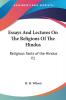 Essays And Lectures On The Religions Of The Hindus: Religious Sects of the Hindus V1