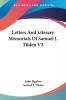 Letters and Literary Memorials of Samuel J. Tilden: 2