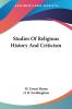 Studies of Religious History and Criticism