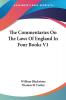 The Commentaries on the Laws of England in Four Books: 1