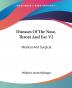 Diseases Of The Nose Throat And Ear V2: Medical And Surgical