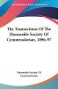 The Transactions of the Honorable Society of Cymmrodorian 1896-97