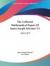 The Collected Mathematical Papers of James Joseph Sylvester: 1854-1873: 2