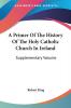 A Primer of the History of the Holy Catholic Church in Ireland: Supplementary Volume