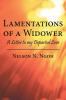 LAMENTATIONS OF A WIDOWER