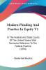 Modern Pleading and Practice in Equity: In the Federal and State Courts of the United States With Particular Reference to the Federal Practice: In ... Reference To The Federal Practice (1894)