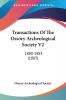 Transactions Of The Ossory Archeological Society V2: 1880-1883 (1883)