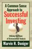 A Common Sense Approach to Successful Investing