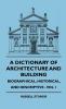 A Dictionary Of Architecture And Building - Biographical Historical And Descriptive - Vol 1