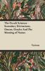The Occult Sciences - Secondary Divinations Omens Oracles And The Meaning of Names