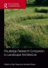 Routledge Research Companion to Landscape Architecture