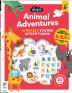 Junior Explorers: Animal Adventures Alphabet Activity Book