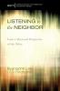 Listening to the Neighbor: From a Missional Perspective of the Other: 24 (American Society of Missiology Monograph)