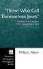 Those Who Call Themselves Jews: The Church and Judaism in the Apocalypse of John: 60 (Princeton Theological Monograph)