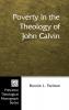 Poverty in the Theology of John Calvin: 69 (Princeton Theological Monograph)