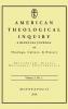 American Theological Inquiry Volume Three Issue One: A Biannual Journal of Theology Culture and History: 3