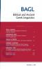 Biblical and Ancient Greek Linguistics Volume 2