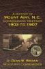 A History of Mount Airy N.C. Commisioners' Meetings 1903 to 1907