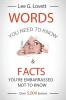 WORDS You Need To Know &: FACTS You're Embarrassed Not To Know