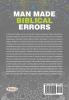 Man Made Biblical Errors