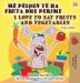 I Love to Eat Fruits and Vegetables (Albanian English Bilingual Book for Kids) (Albanian English Bilingual Collection)