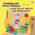 I Love to Eat Fruits and Vegetables (Polish English Bilingual Book for Kids) (Polish English Bilingual Collection)