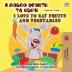 I Love to Eat Fruits and Vegetables (Ukrainian English Bilingual Children's Book) (Ukrainian English Bilingual Collection)