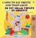 I Love to Eat Fruits and Vegetables (English Afrikaans Bilingual Book for Kids) (English Afrikaans Bilingual Collection)