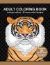 Adult Coloring Book: Animals Edition