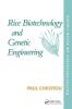 Rice Biotechnology and Genetic Engineering