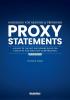 The Handbook for Reading and Preparing Proxy Statements: A Guide to the SEC Disclosure Rules for Executive and Director Compensation 6th Edition