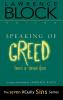 Speaking of Greed: Stories of Envious Desire (Seven Deadly Sins)