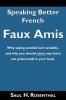 Speaking Better French: Faux Amis