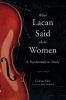 What Lacan Said About Women: A Psychoanalytic Study (Contemporary Theory)