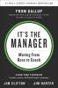 It's the Manager: Moving From Boss to Coach