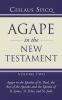 Agape in the New Testament Volume 2: Agape in the Epistles of St. Paul the Acts of the Apostles and the Epistles of St. James St. Peter and St. Jude: 02