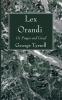 Lex Orandi: Or Prayer and Creed