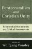 Pentecostalism and Christian Unity