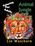 Animal Jungle: Coloring for Adults