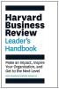 The Harvard Business Review Leader's Han