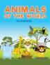 Animals of the world coloring Book