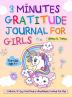 3 Minutes Gratitude Journal for Girls: The Unicorn Gratitude Journal For Girls: The 3 Minute90 Day Gratitude and Mindfulness Journal for Kids Ages 4+ Children Happiness Notebook