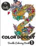 Color Doodly - Doodle Coloring Book - Volume - 1