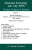 Advanced Accounting with Tally ERP9 / टैली के साथ एडवांस्ड एकाउंटिंग Practical Problems & Solutions